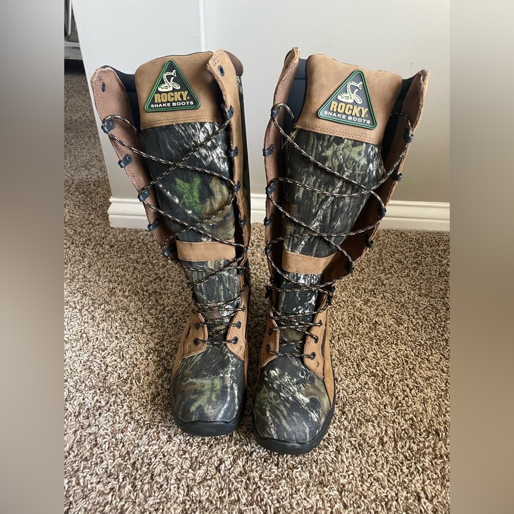 Rocky ProLight Hunting Waterproof
16" Snake Boots Mossy Oak Camo